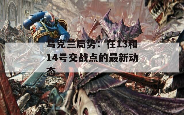 乌克兰局势：在13和14号交战点的最新动态