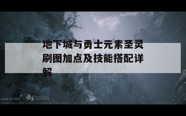 地下城与勇士元素圣灵刷图加点及技能搭配详解  第1张