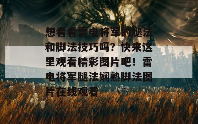 想看看雷电将军的腿法和脚法技巧吗？快来这里观看精彩图片吧！雷电将军腿法娴熟脚法图片在线观看