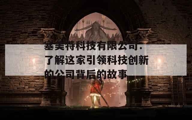 塞美特科技有限公司：了解这家引领科技创新的公司背后的故事